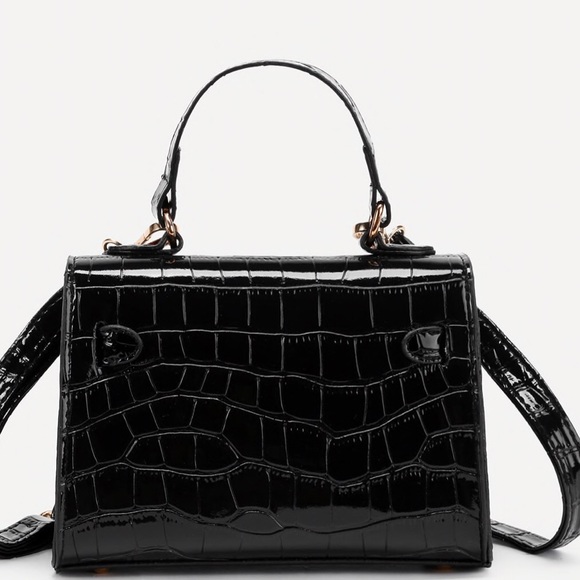 Faux crocodile leather mini bag - Picture 5 of 7